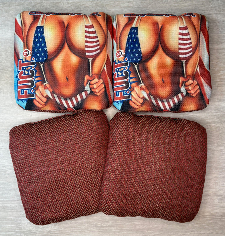 Merica' cornhole bag