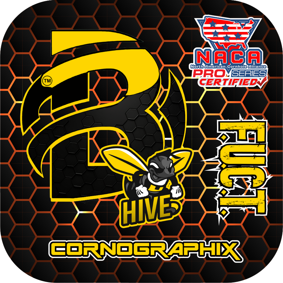 NACA Hive Cornhole Bags