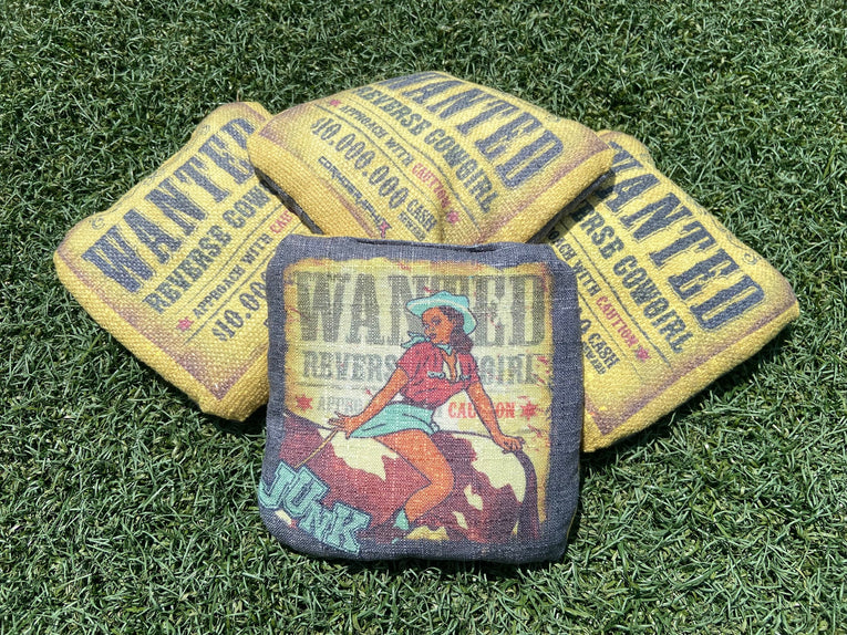 JuNK "Reverse Cowgirl" Cornhole Bags