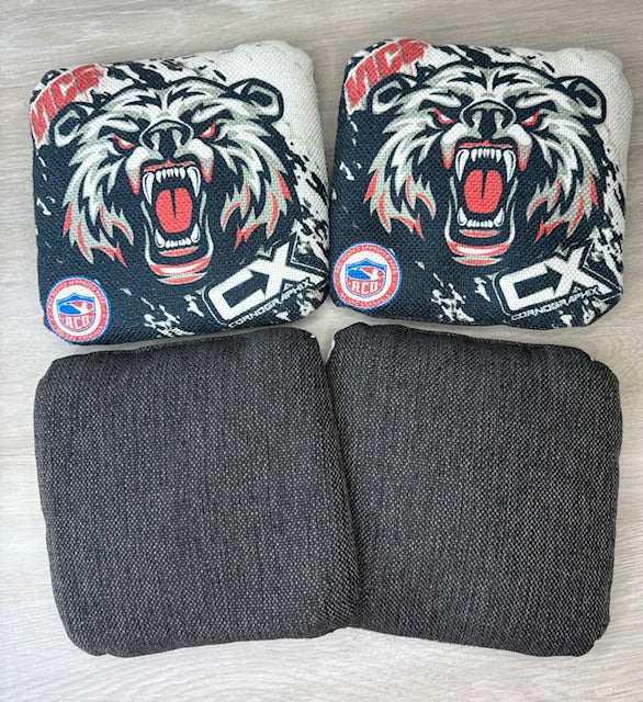 VICE "Bear" ACO Stamped Cornhole Bags