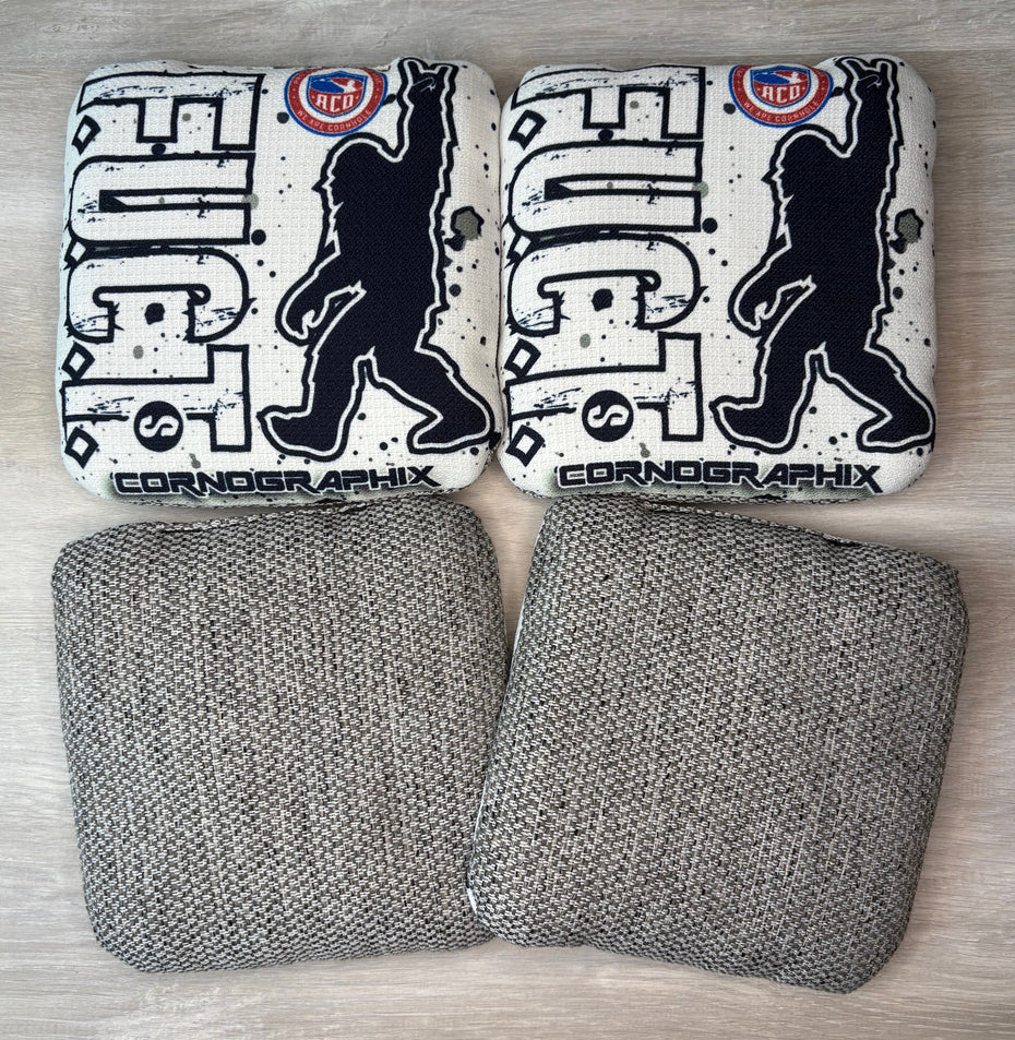 F.U.C.T. "Yeti (White Out)" ACO Stamped Cornhole Bags