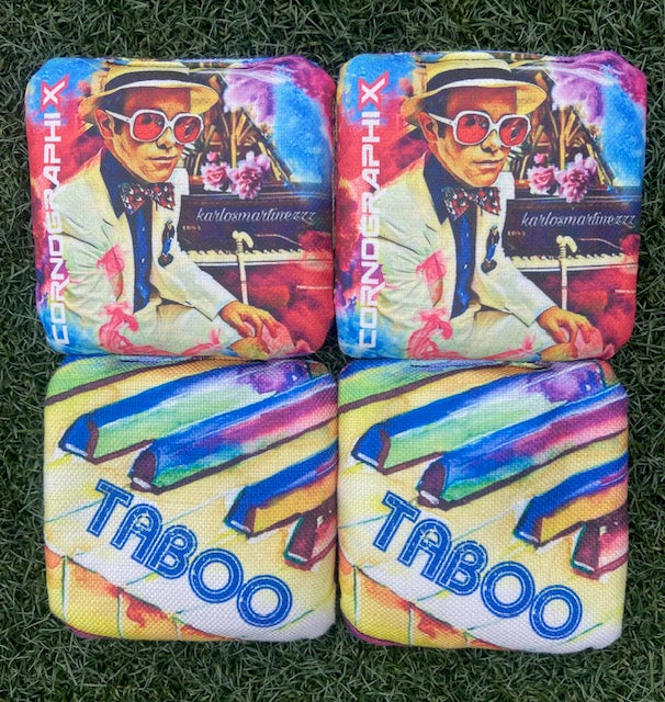 Backyard "Elton" Cornhole Bags