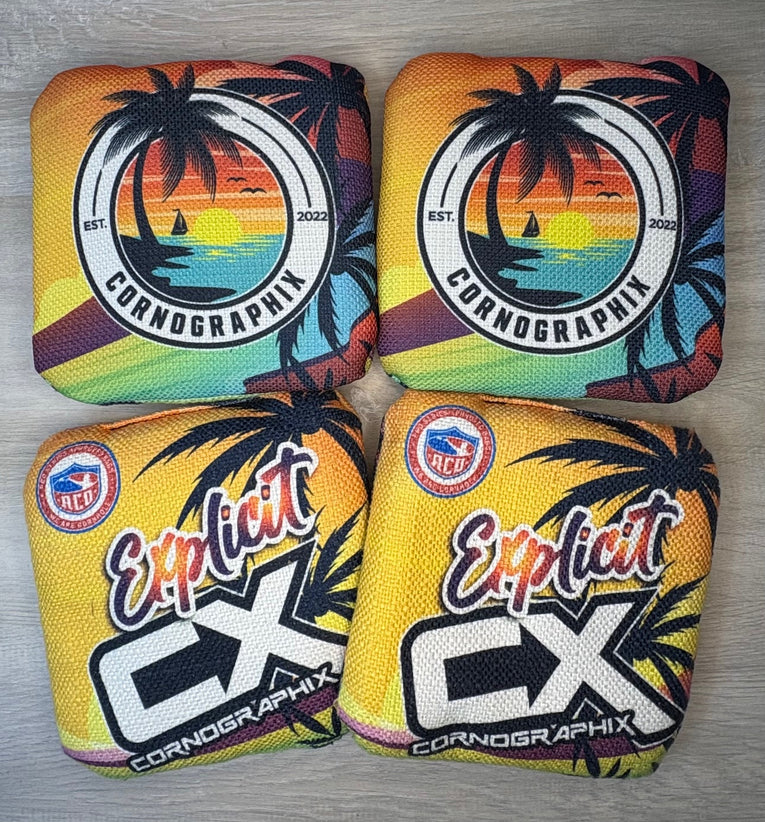 Explicit "Summer Lovin'" ACO Stamped Cornhole Bags