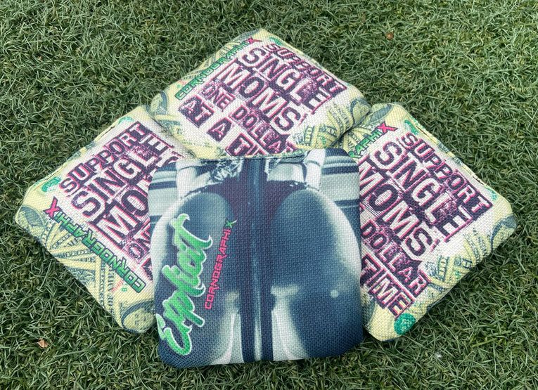 Backyard "Single Moms" Cornhole Bags