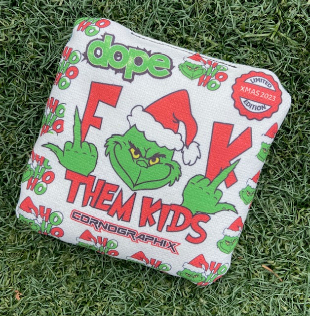 Backyard "F@ck Them Kids" Cornhole Bags