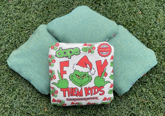 Backyard "F@ck Them Kids" Cornhole Bags