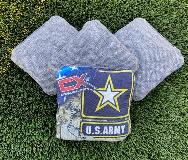 Backyard "Army" Cornhole Bags