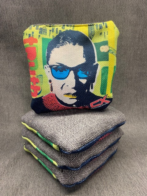 Backyard "RBG" Cornhole Bags