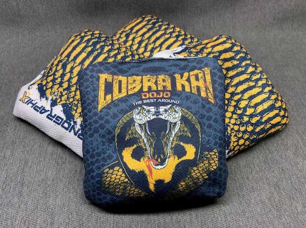 Backyard "Cobra Kai" Cornhole Bags