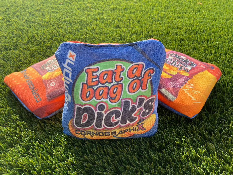 Backyard “Eat a Bag” Cornhole Bags