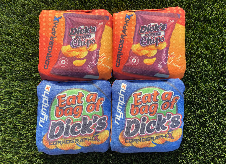 Backyard “Eat a Bag” Cornhole Bags