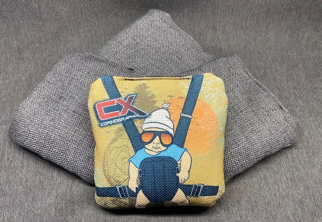 Carlos cornhole bag