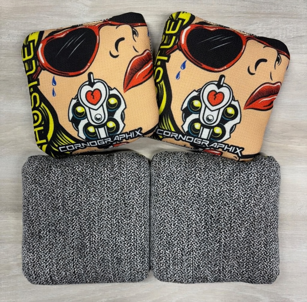 Heartbreak cornhole bag